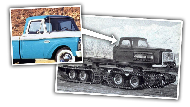 Illustration for article titled The First Monster Trucks Were Made By A Rocket Fuel Company